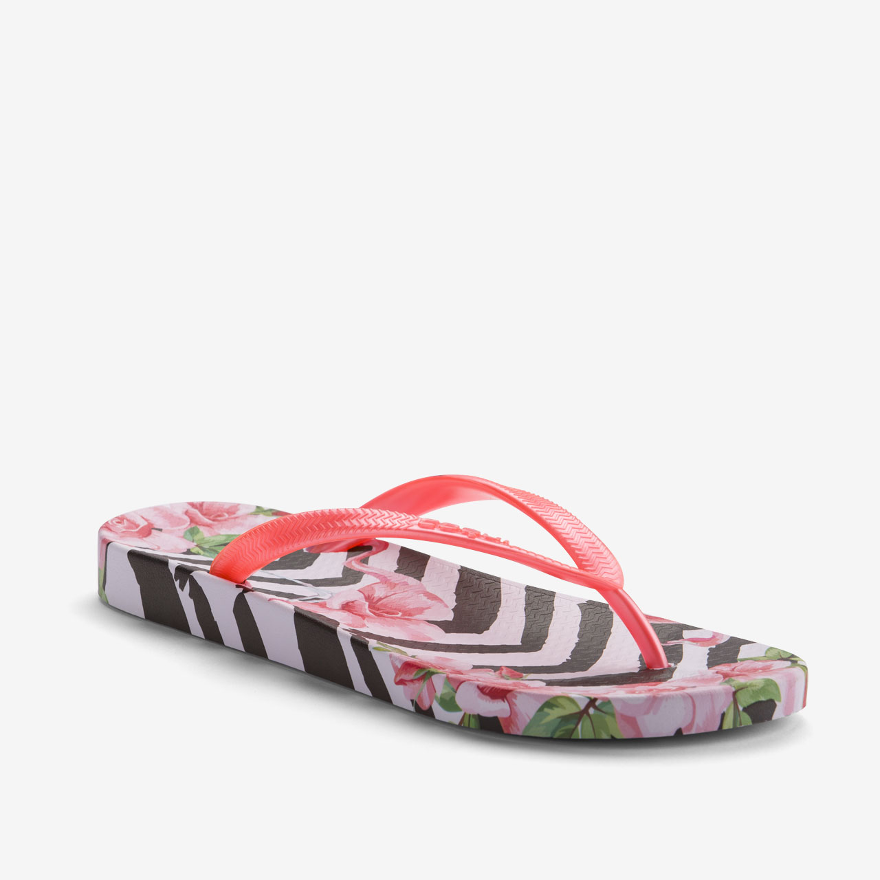 COQUI KAJA PRINTED FLAMINGO/NEW ROUGE