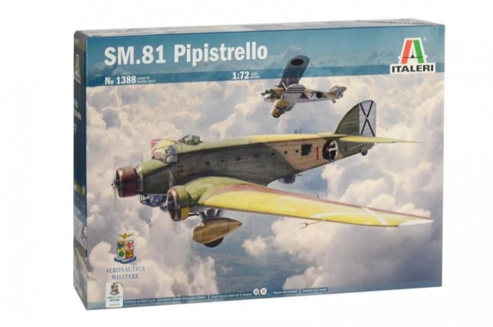 Maqueta AIRCRAFT 1/72 SM.81 PIPISTRELLO