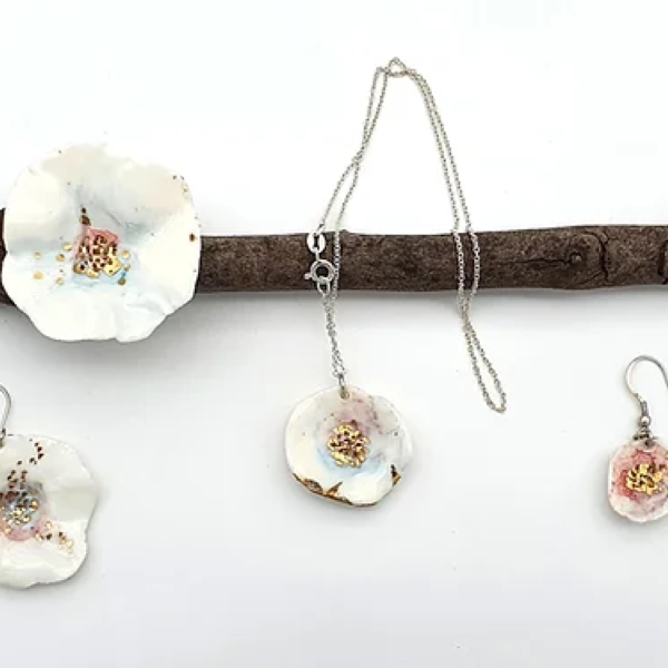 Pendant Jewel from the series - Flowers