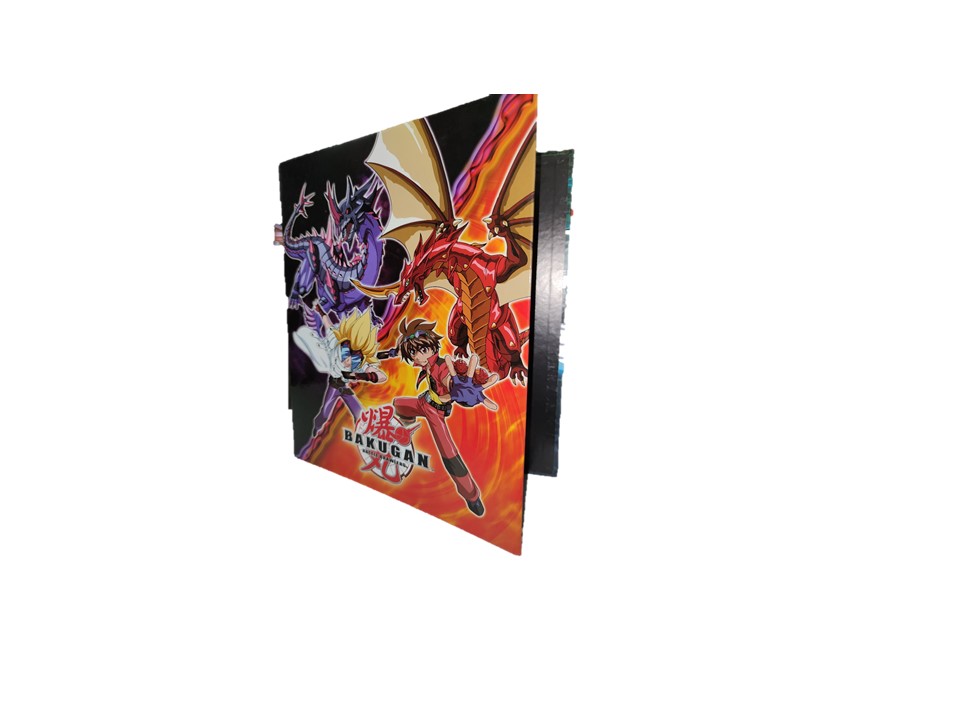 ARCHIVADOR 4 ANILLAS BAKUGAN