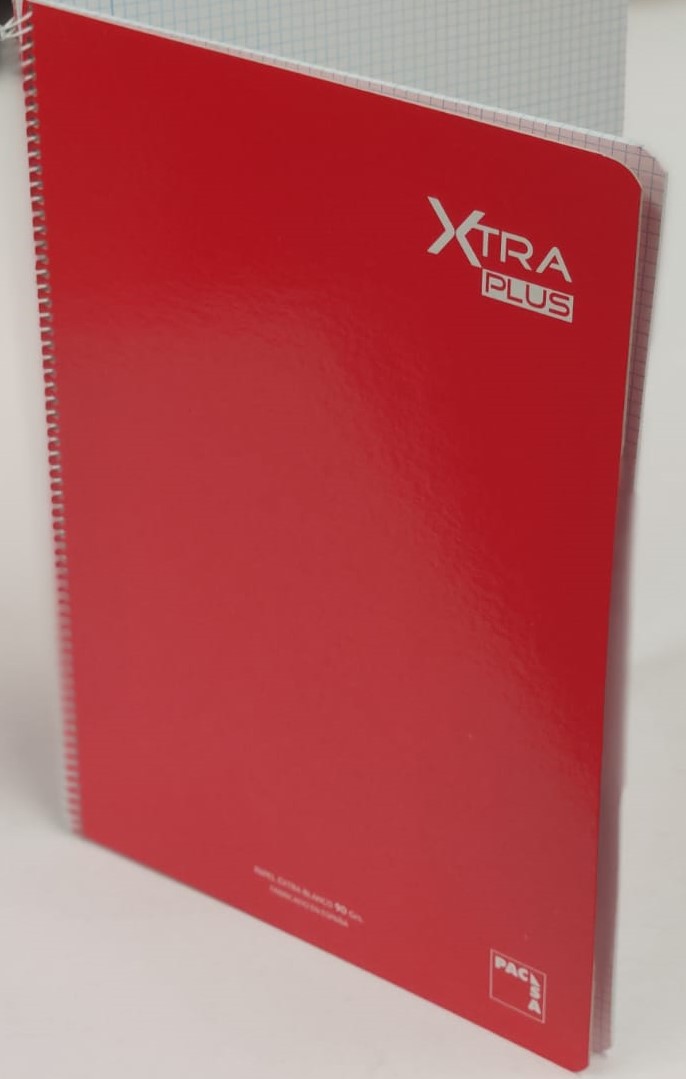 CUADERNO ESPIRAL PACSA CUADRO 4X4