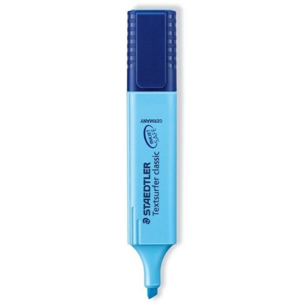 MARCADOR FLUORESCENTE AZUL STAEDTLER