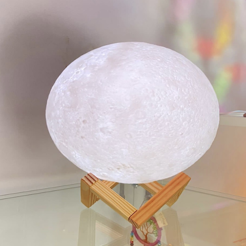 Lámpara Luna 3D