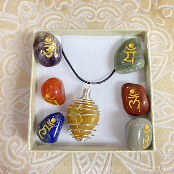 Juego minerales chakras