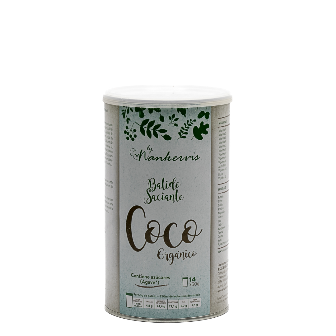 Batido Saciante Coco bote polvo de 700g 