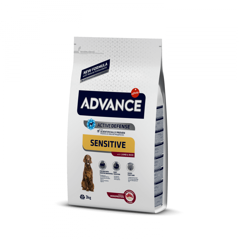 ADVANCE ADULT SENSITIVE CORDERO Y ARROZ 3KG