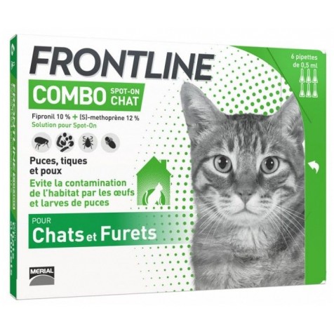 Combo Frontline Gatos 6 Pipetas