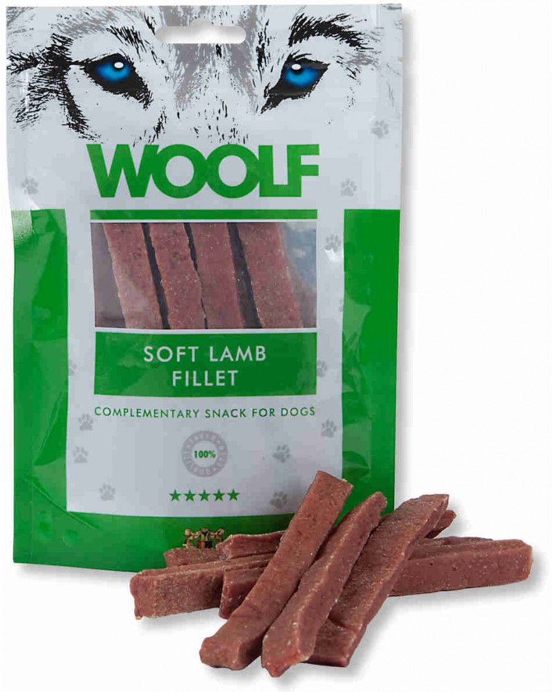 Woolf Snack Filete Suave de Cordero 100gr