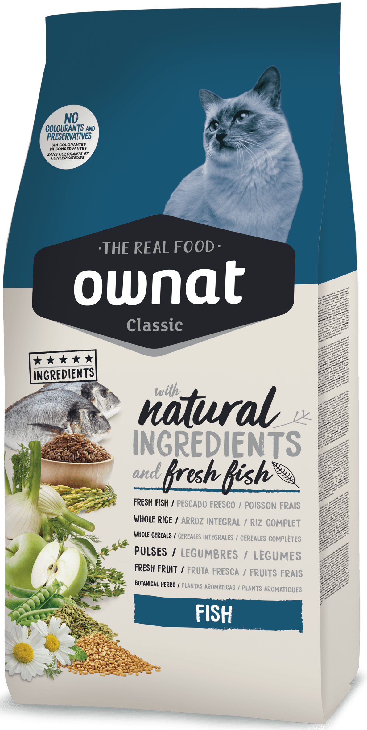 OWNAT CLASSIC FISH 1.5KG (GATO)