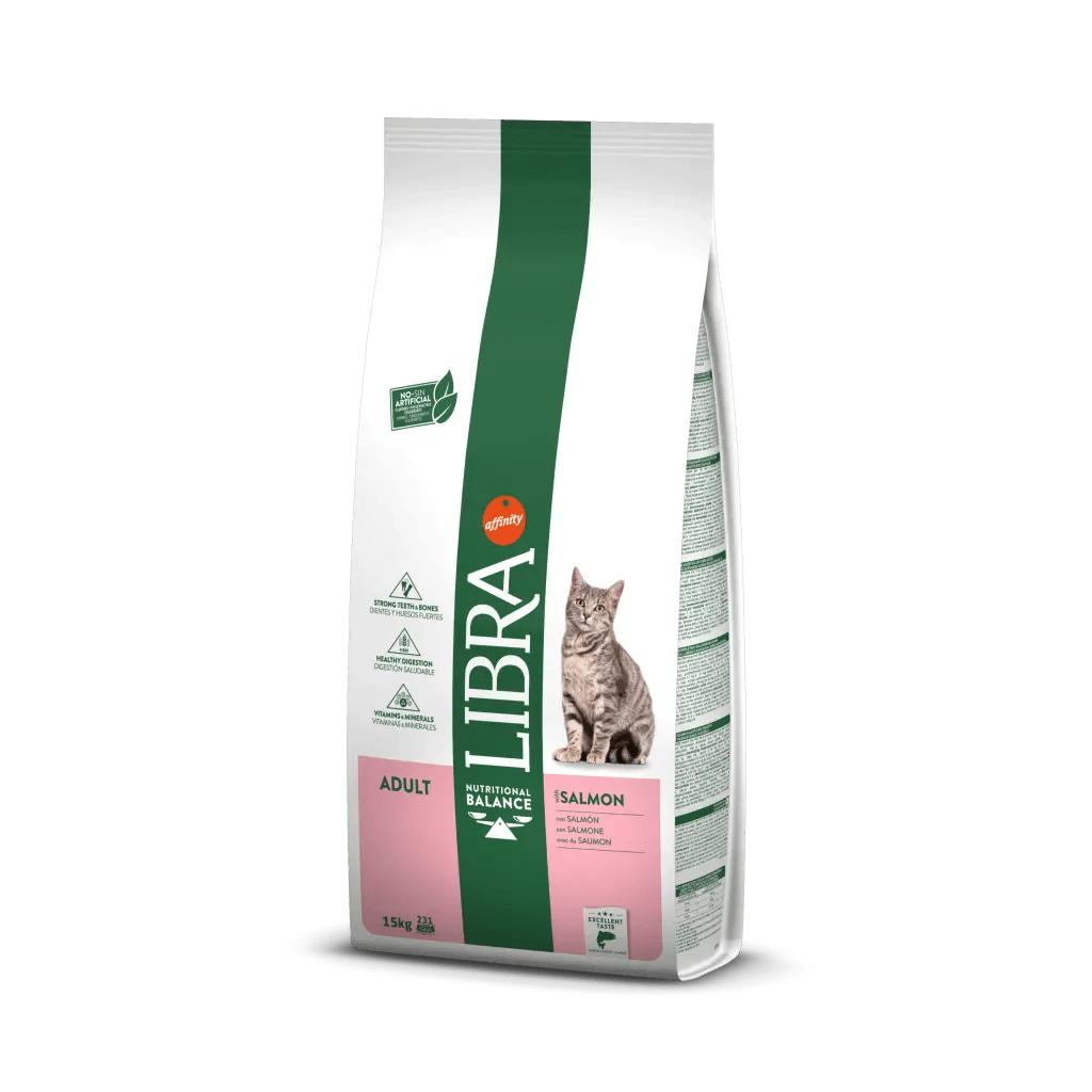 LIBRA ADULT SALMON 15KG (GATO)