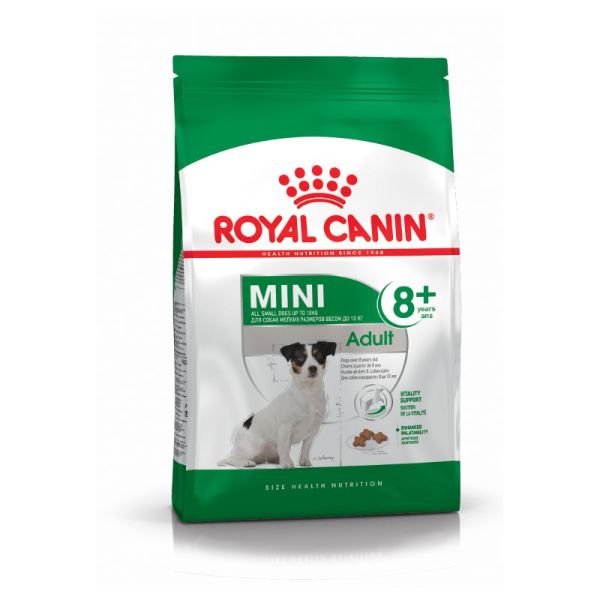 ROYAL CANIN MINI ADULT +8 2KG