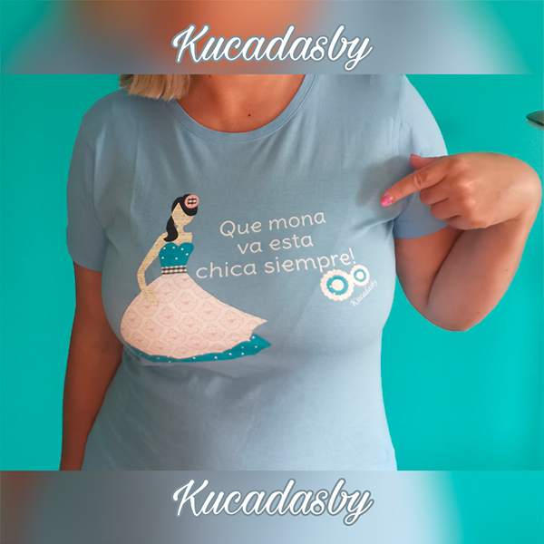 Camiseta Kucadasby mona siempre