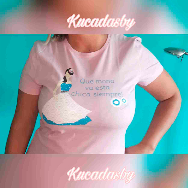 Camiseta Kucadasby mona siempre