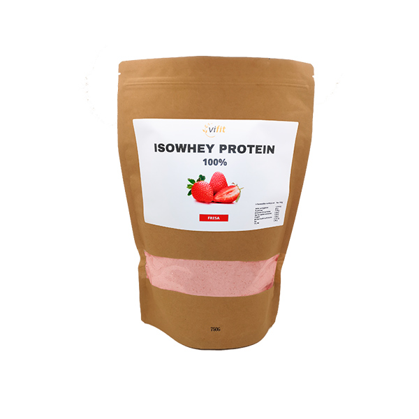 Isowhey Protein 100% Sabor Fresa 750 g