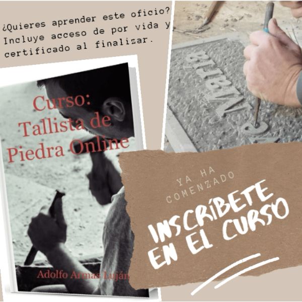 Curso Gratuito de Talla en Piedra Online