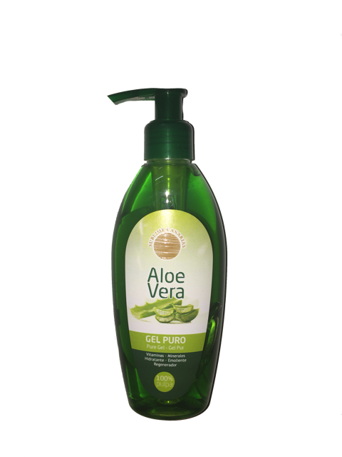 Gel Verde Aloe Vera 200 ml Regenerador de la piel.