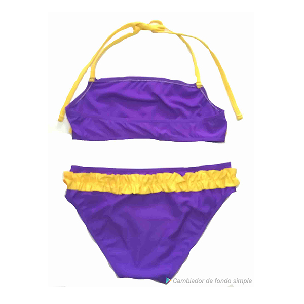 Bikini Purple Yellow