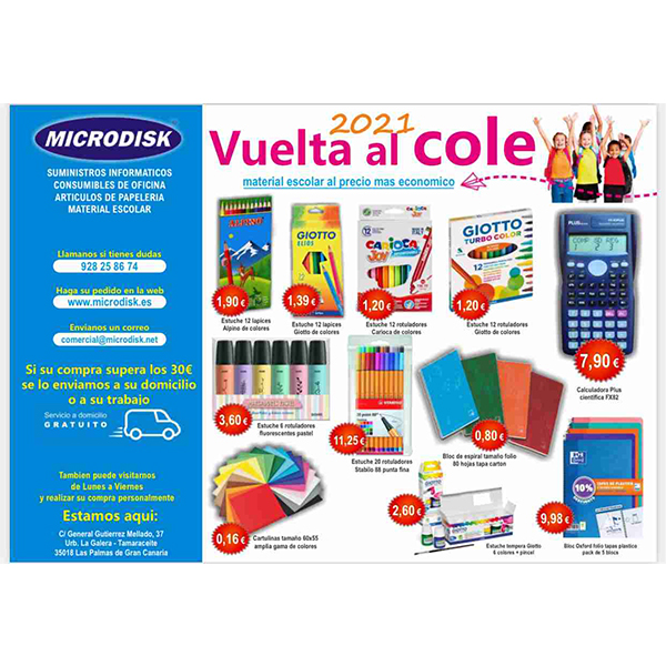 Ofertas vuelta al cole