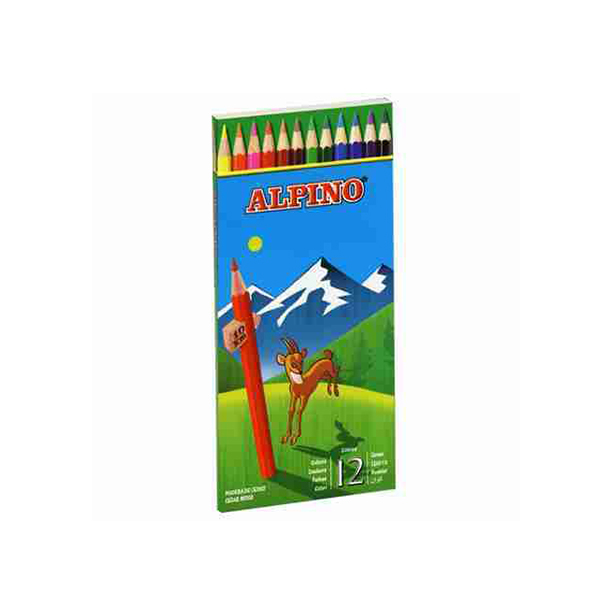 ESTUCHE LAPICES ALPINO 12 Unid.