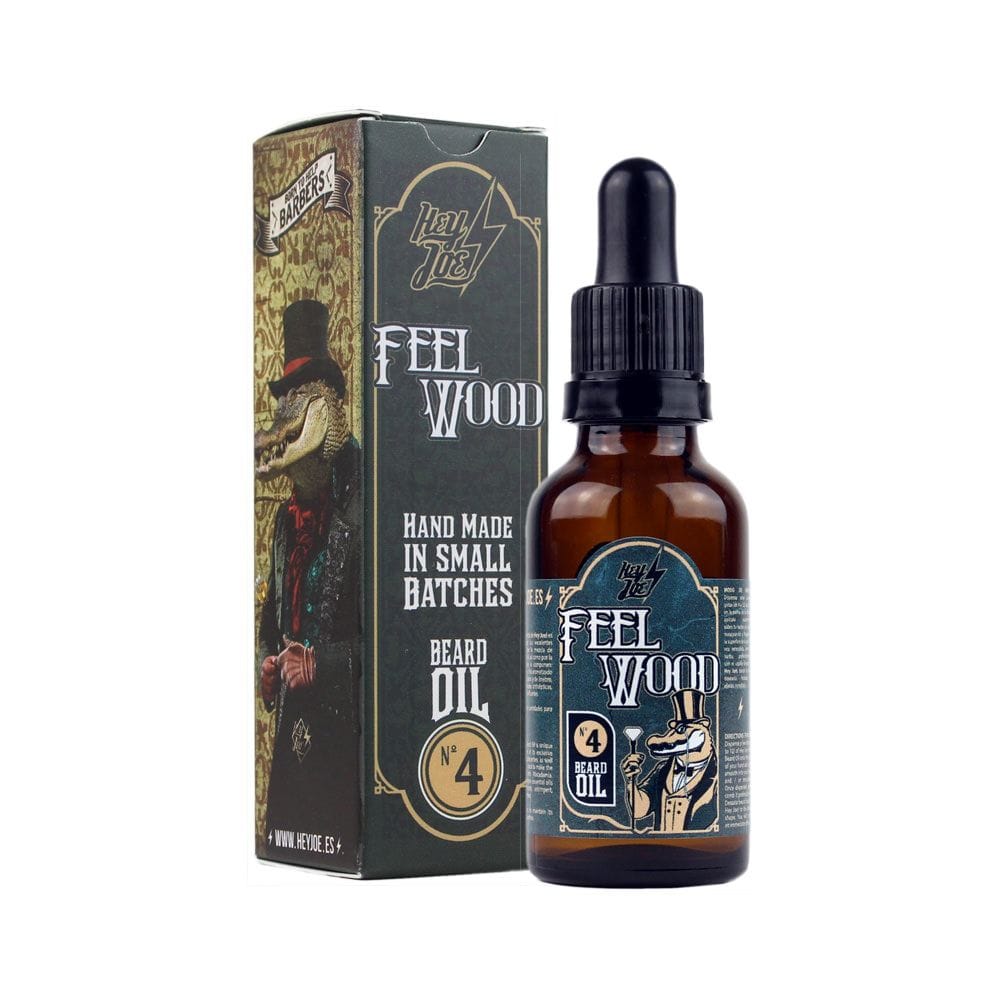 ACEITE PARA BARBA HEY JOE Nº4 FEEL WOOD 30ML