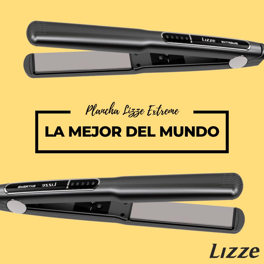 Plancha profesional Lizze Extreme Titanio 250º