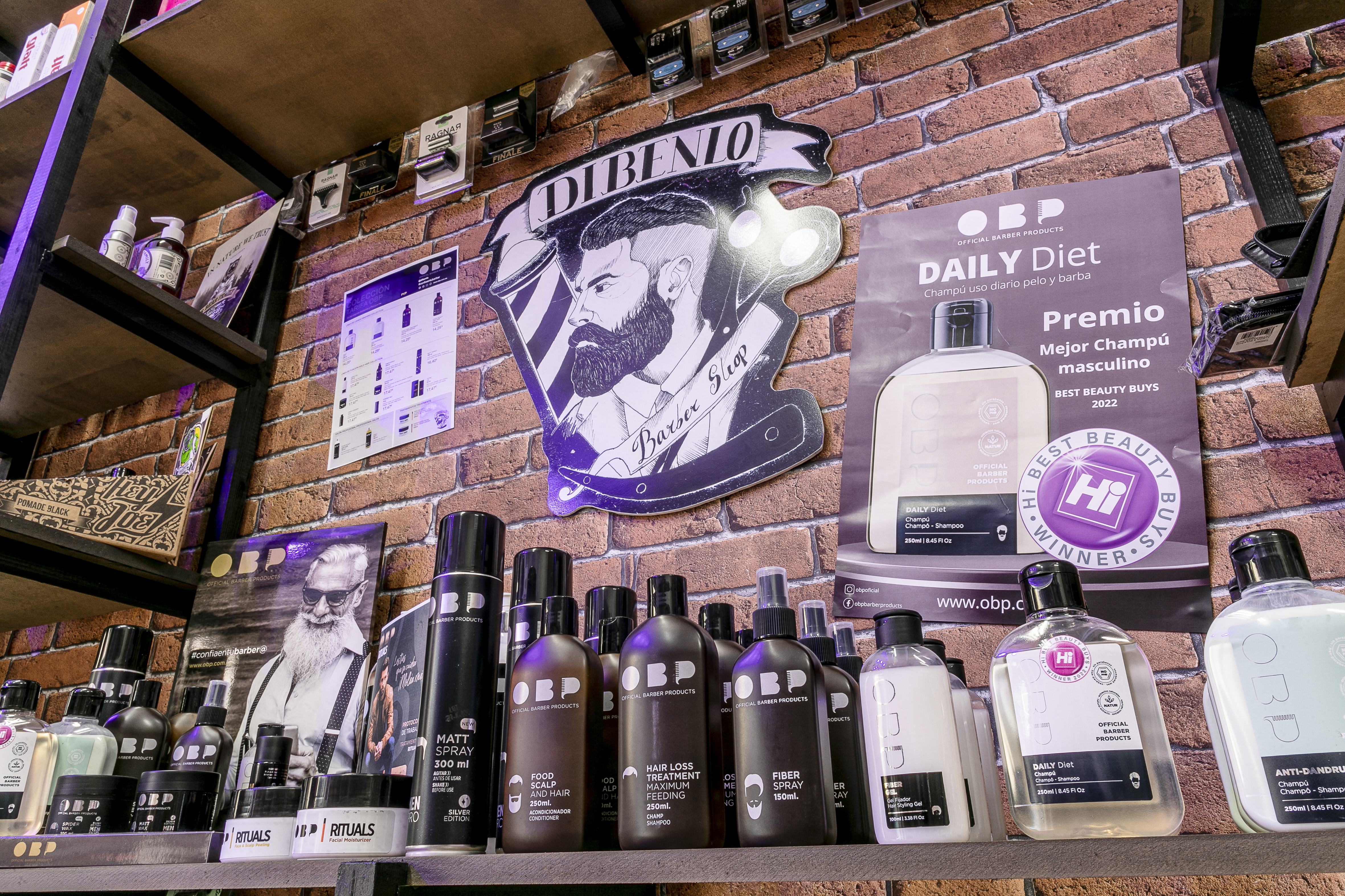 OBP OFICIAL BARBER PRODUCTS