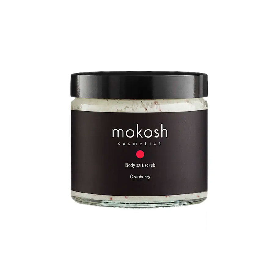 Exfoliante corporal Body Salt Scrub Cranberry. Mokosh