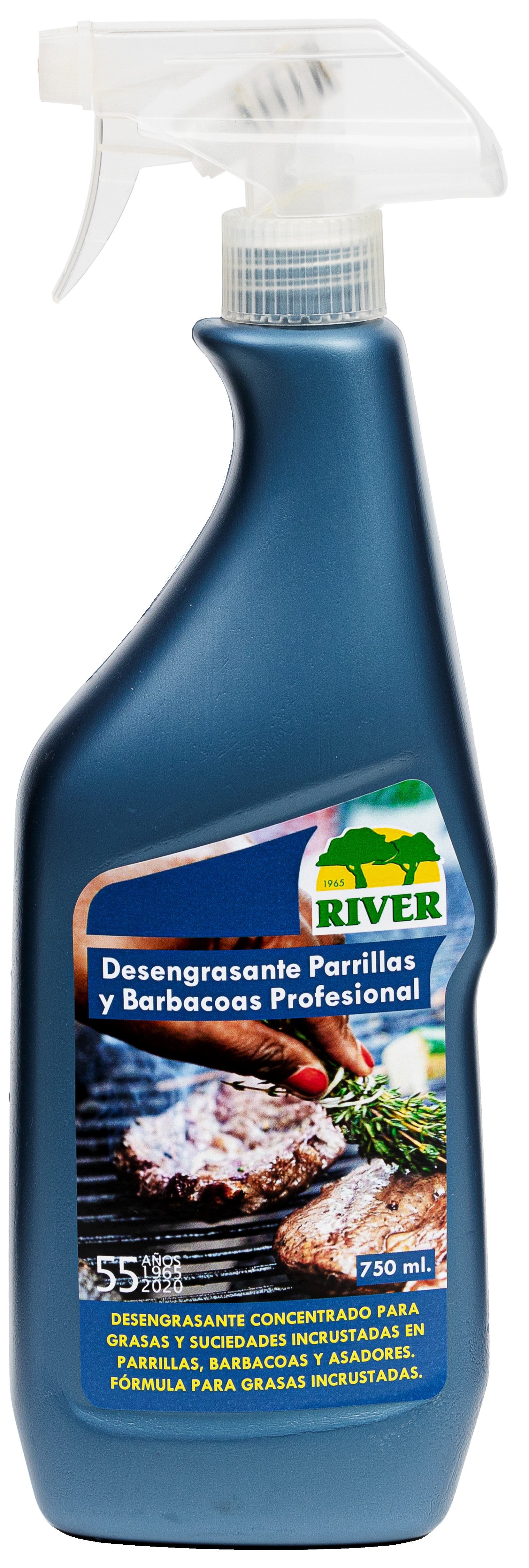 Desengrasante Parrillas, Barbacoas y Cristales de Estufas-Chimeneas 750 ml.