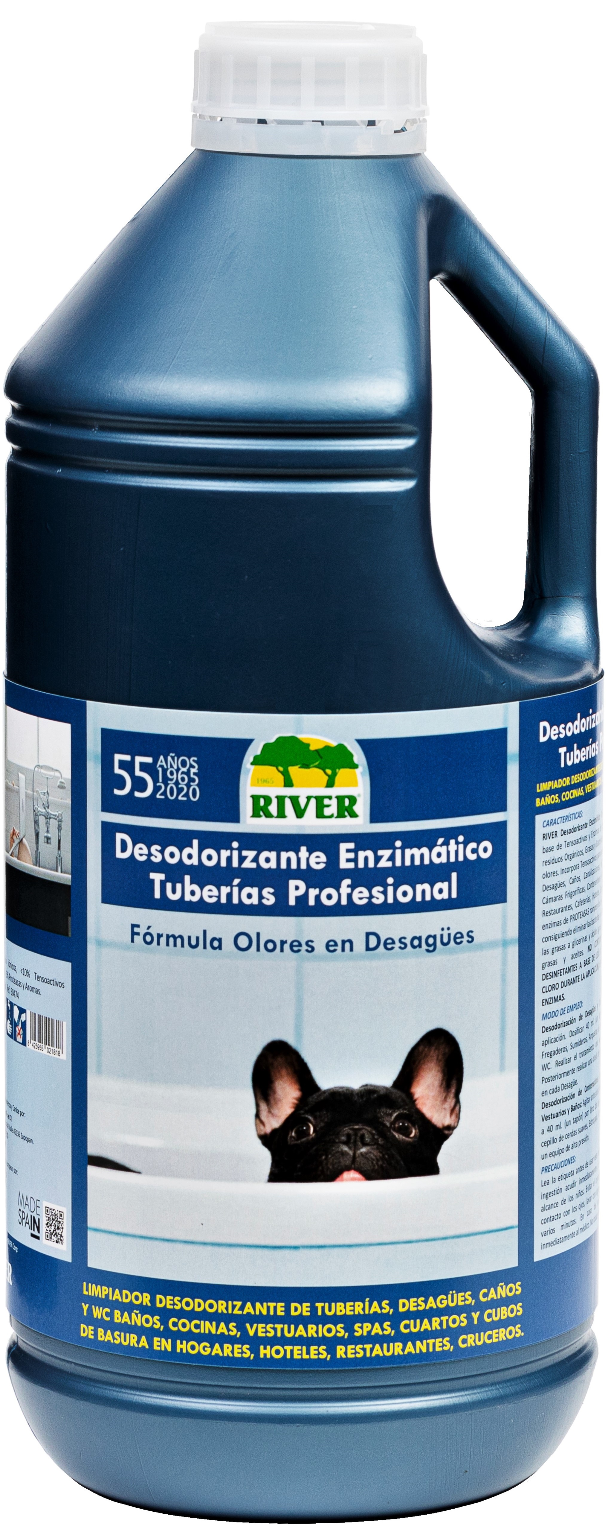 Desodorizante Enzimático Tuberías Profesional 4 Lt.