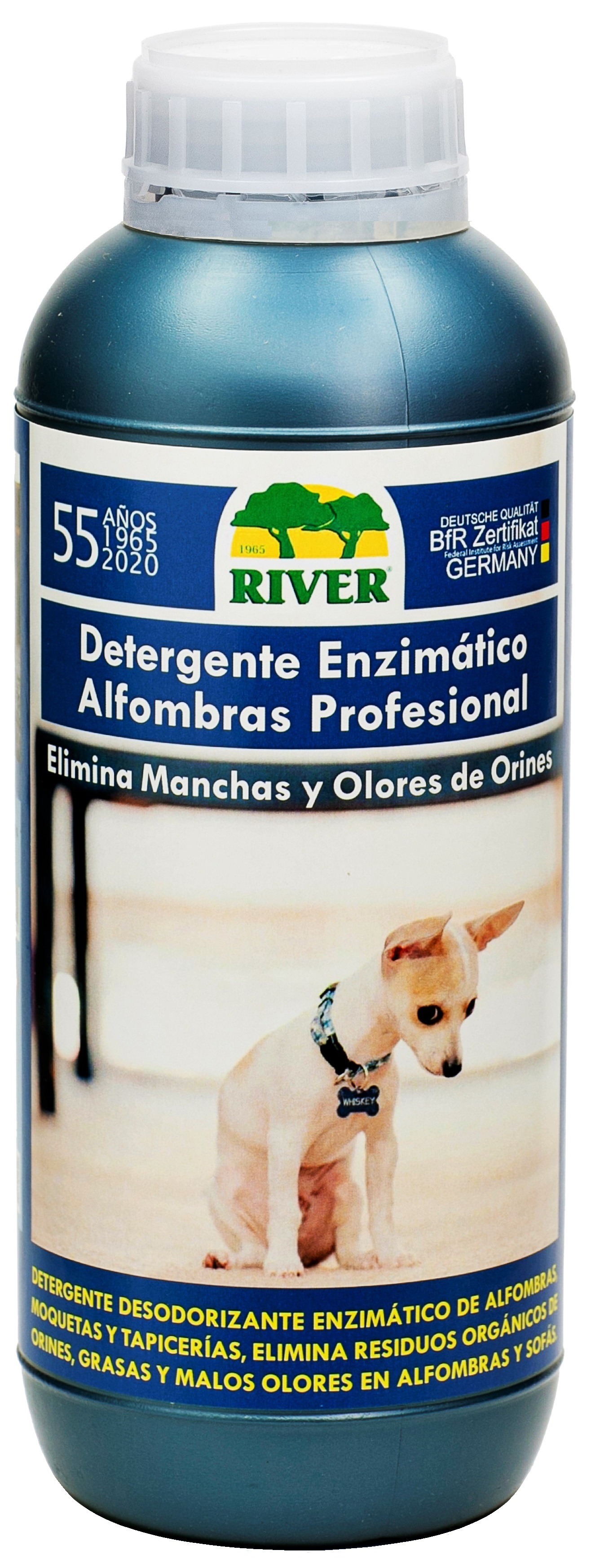 Detergente Enzimático Alfombras y Moquetas Profesional 1000 ml.