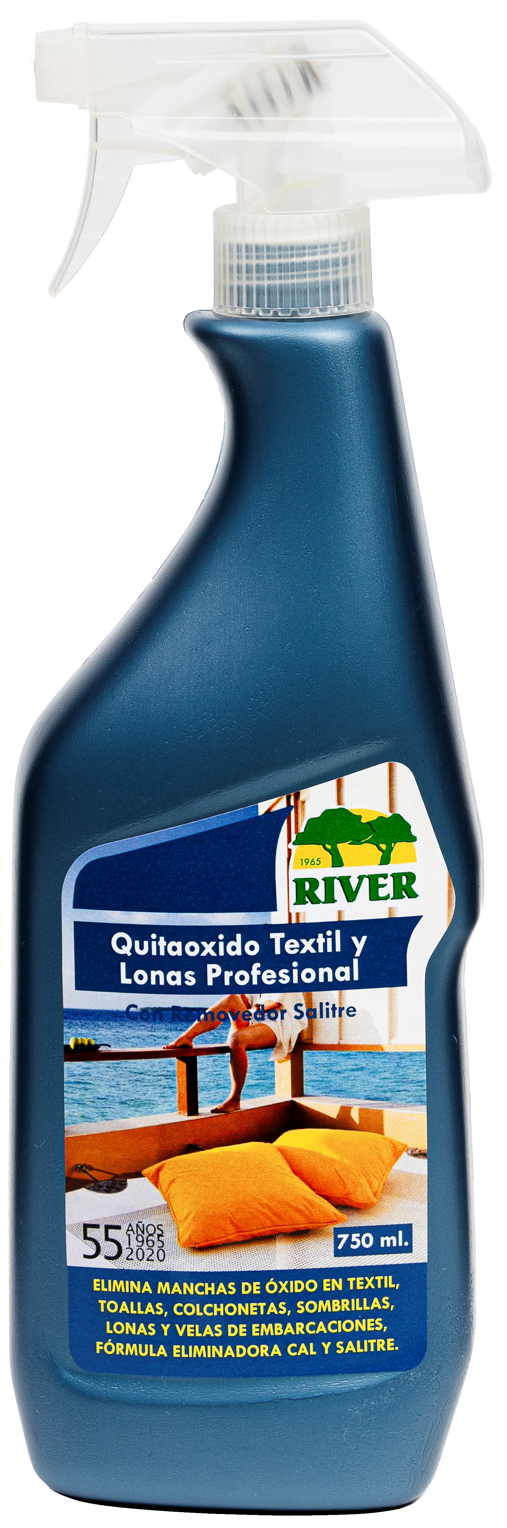 Quitaoxido Textil y Lonas Profesional 750 gr