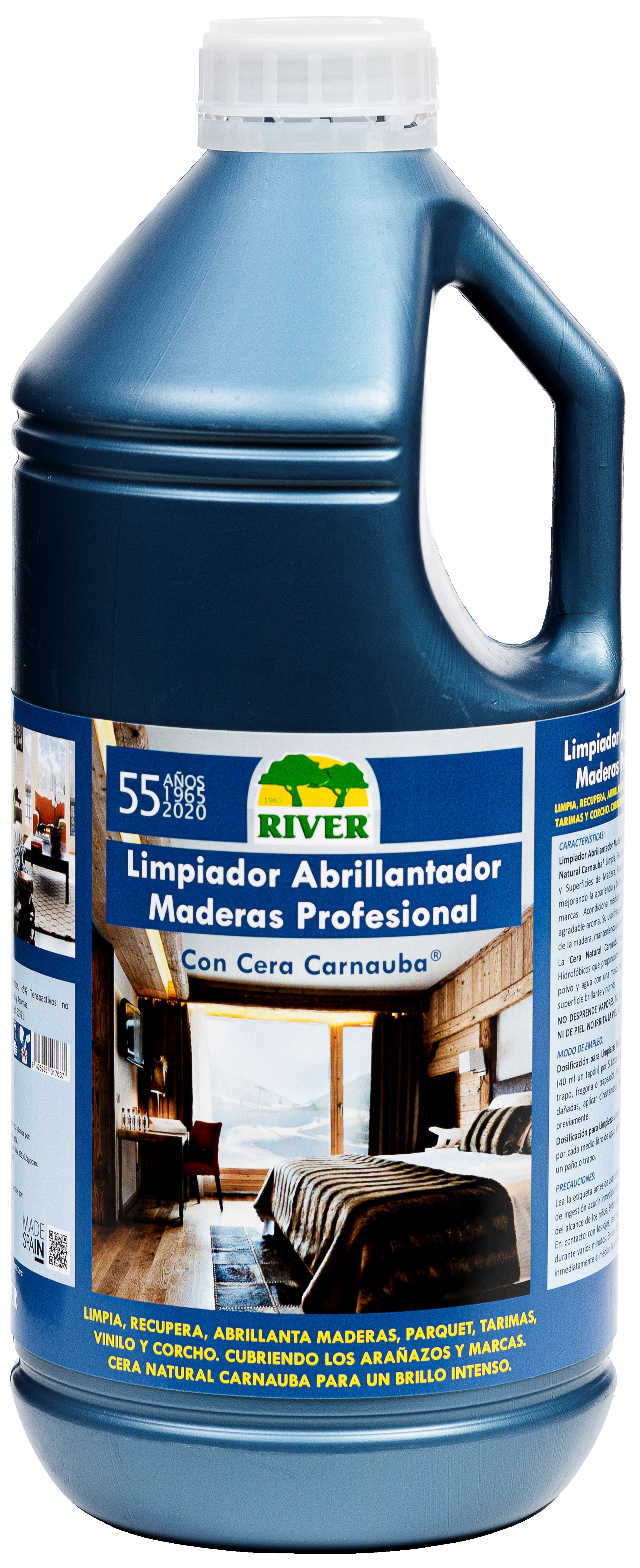 Limpiador Abrillantador Madera Profesional 4 Lt.