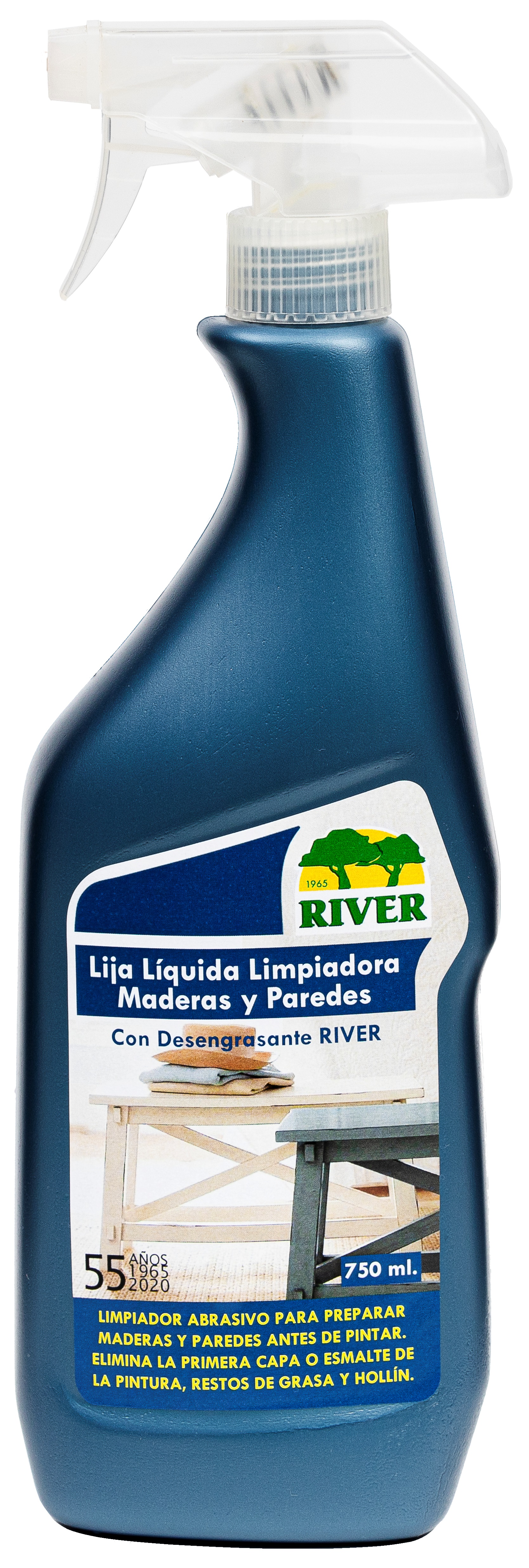 Lija Líquida Limpiadora Maderas y Paredes Profesional 750 ml