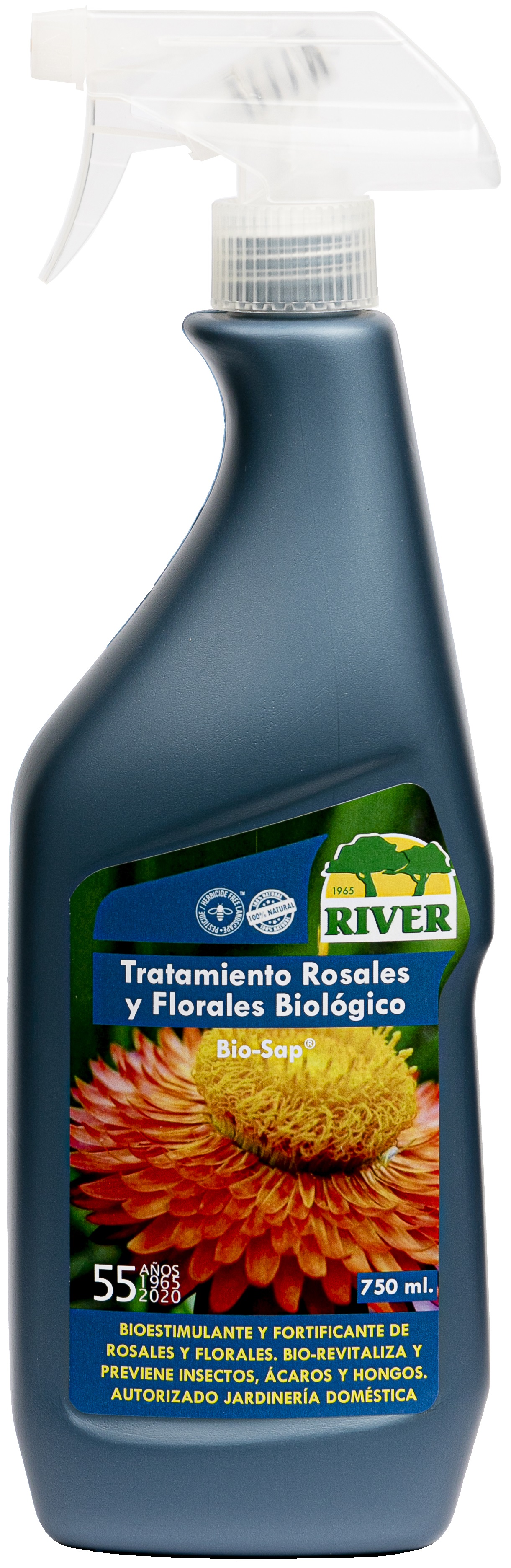 Tratamiento Rosales y Florales Biológico 750 ml.