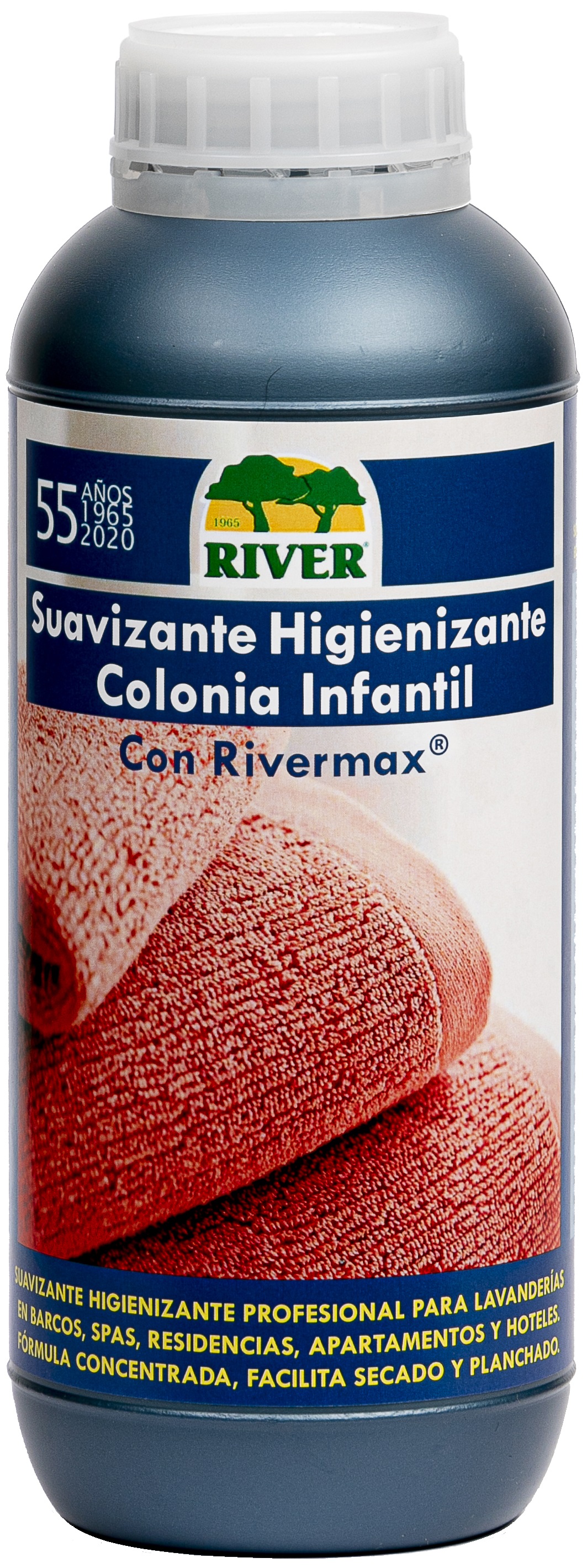 Suavizante Higienizante Lavanderías Colonia Infantil Profesional 1000 ml.