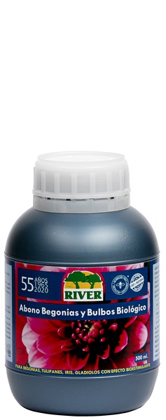 Abono Begonias y Bulbos Biológico 500 ml.