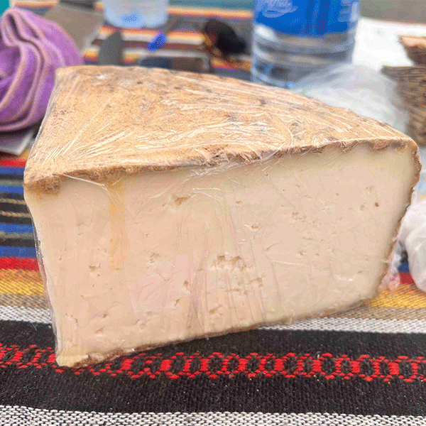 Queso semi curado mezcla gofio