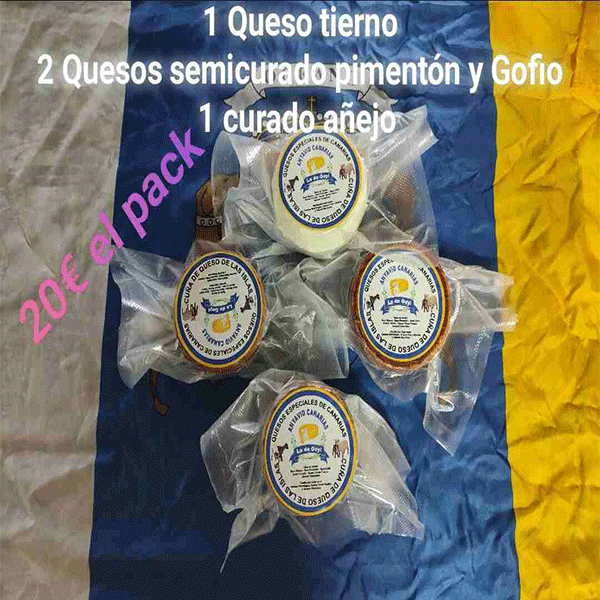 Pack de 4 quesos