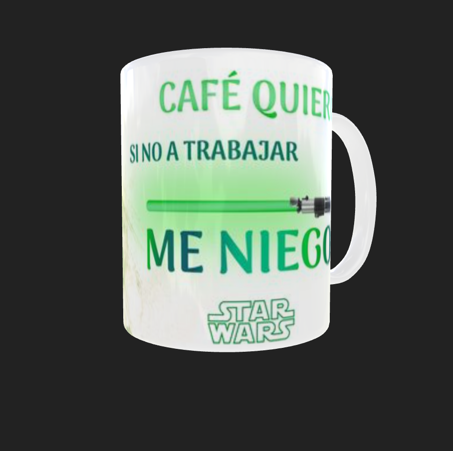 TAZA YODA EL DESPERTAR DEL CAFE