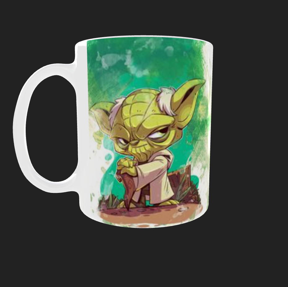 TAZA YODA EL DESPERTAR DEL CAFE