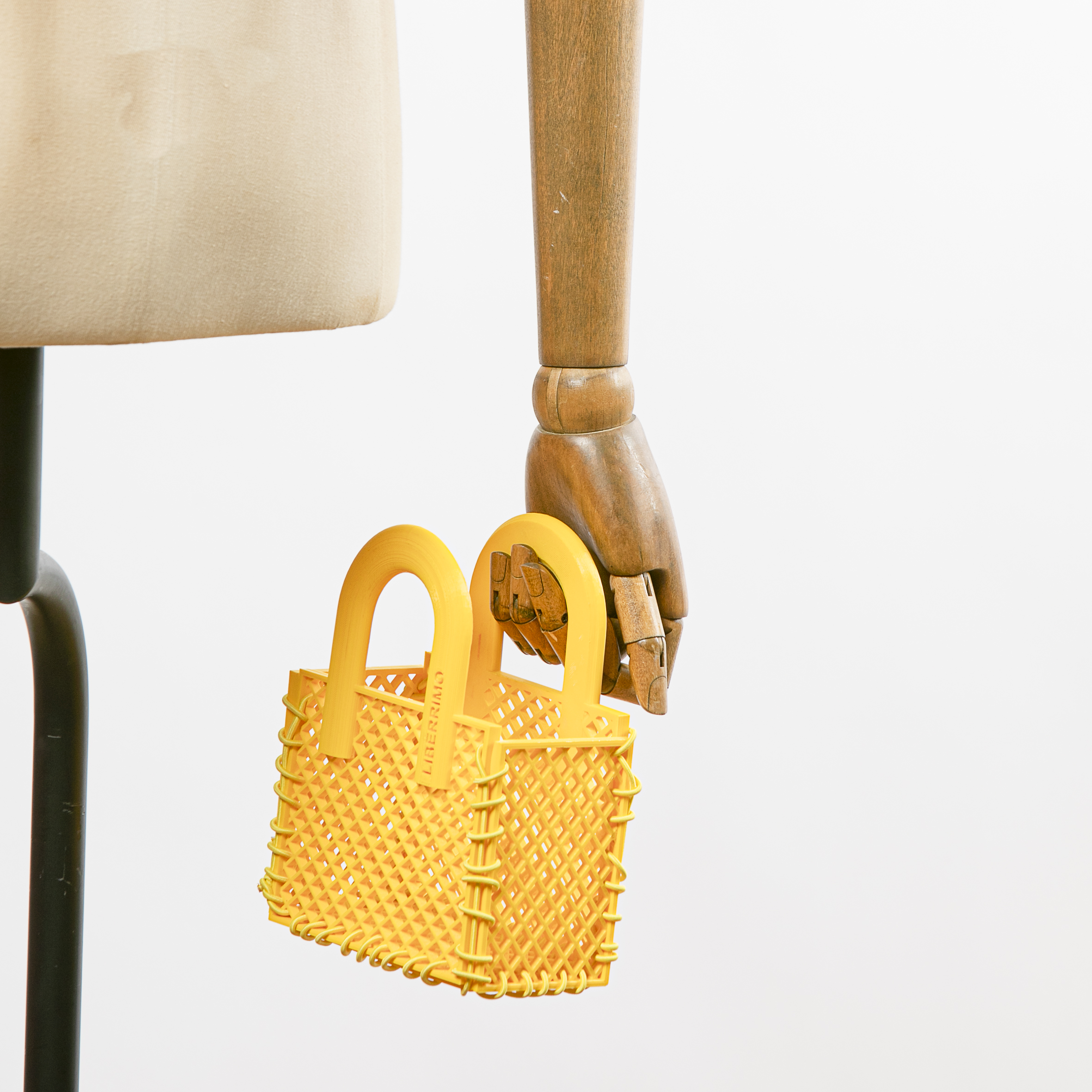 BOLSO AMARILLO 3D