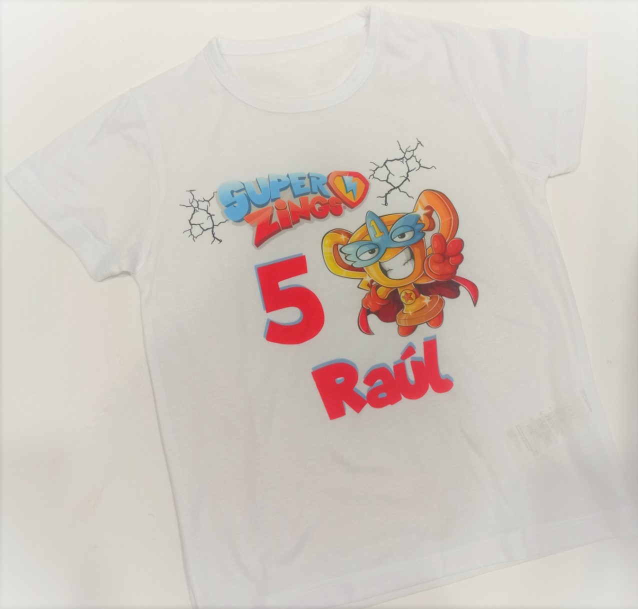 Camiseta de cumpleaños personalizada