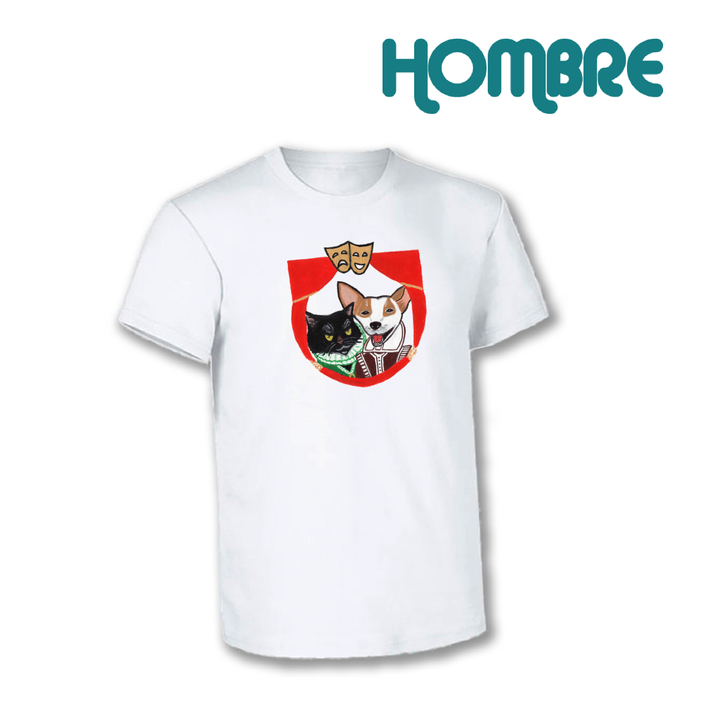 Camiseta de algodón de hombre Mikimimi