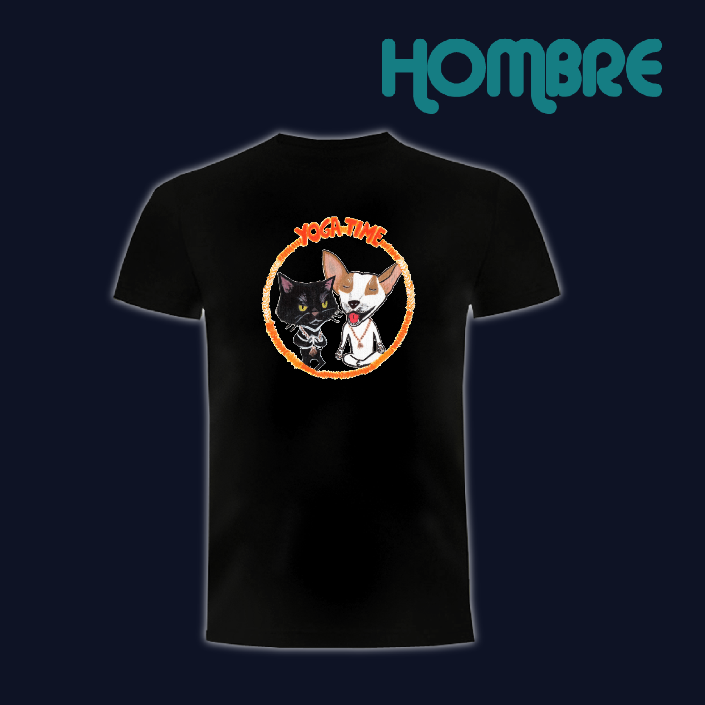 Camiseta de algodón de hombre Mikimimi