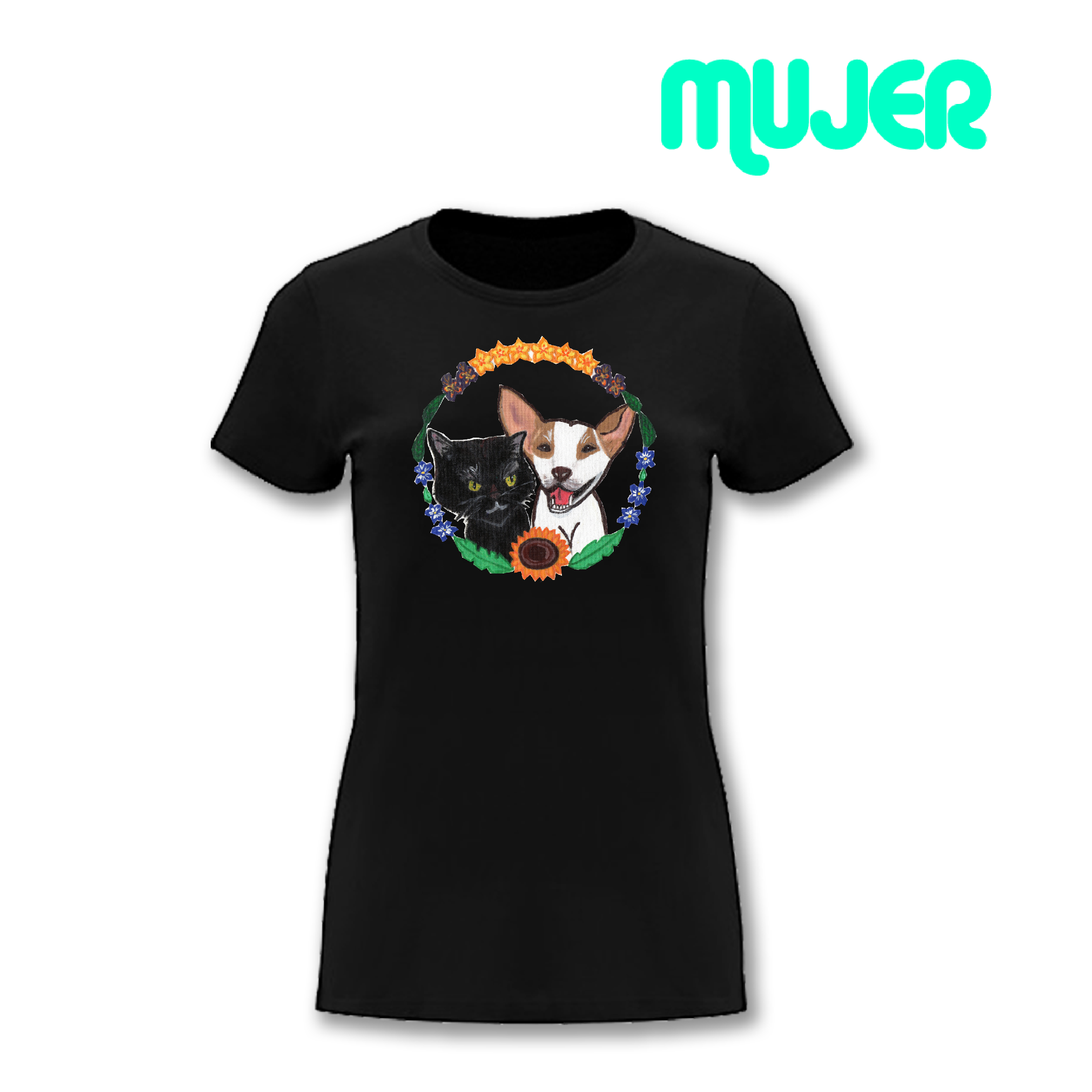 Camiseta de Algodón Mujer Mikimimi