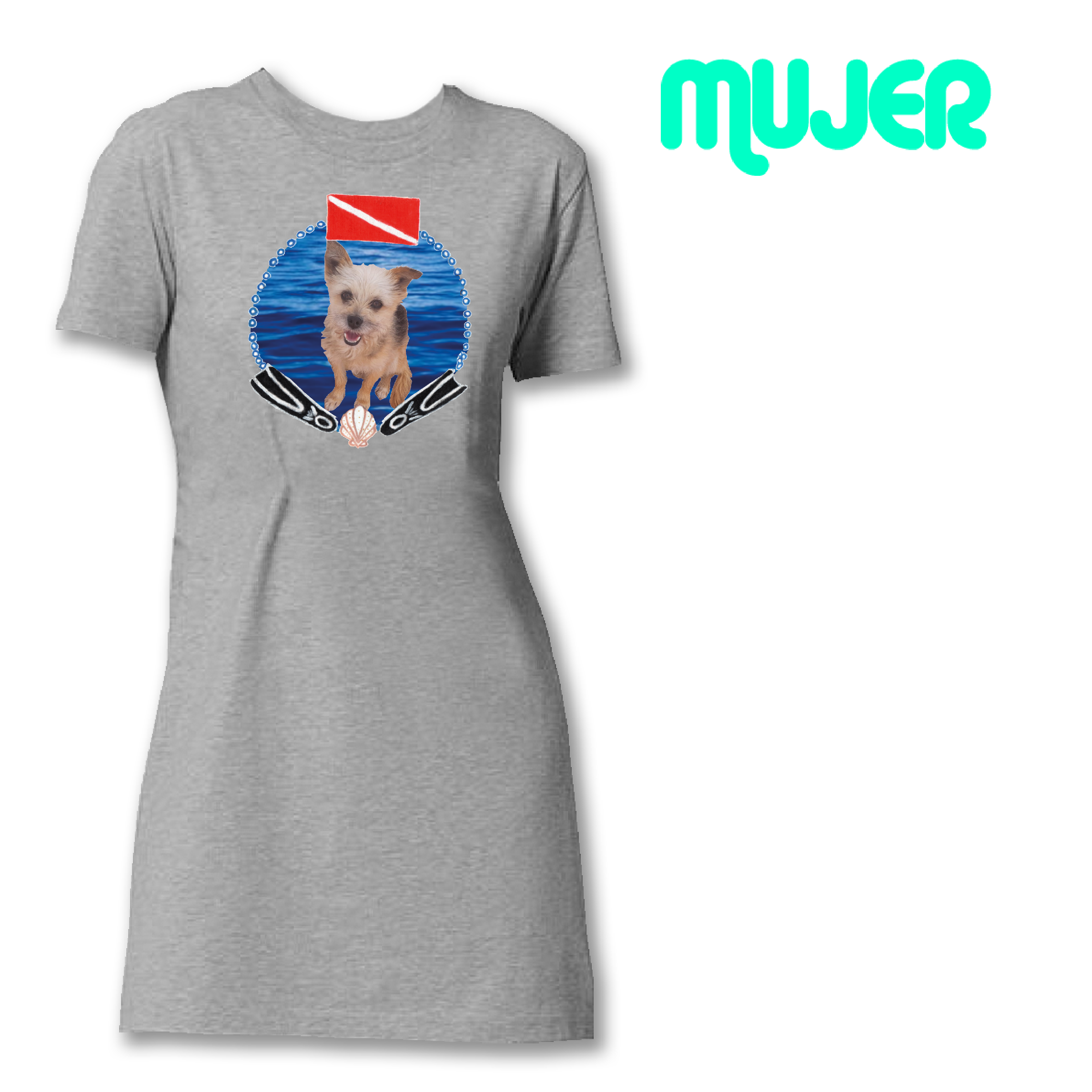 Vestido-camiseta Personalizado Mikimimi