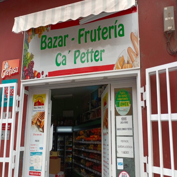 Bazar frutería Ca Petter