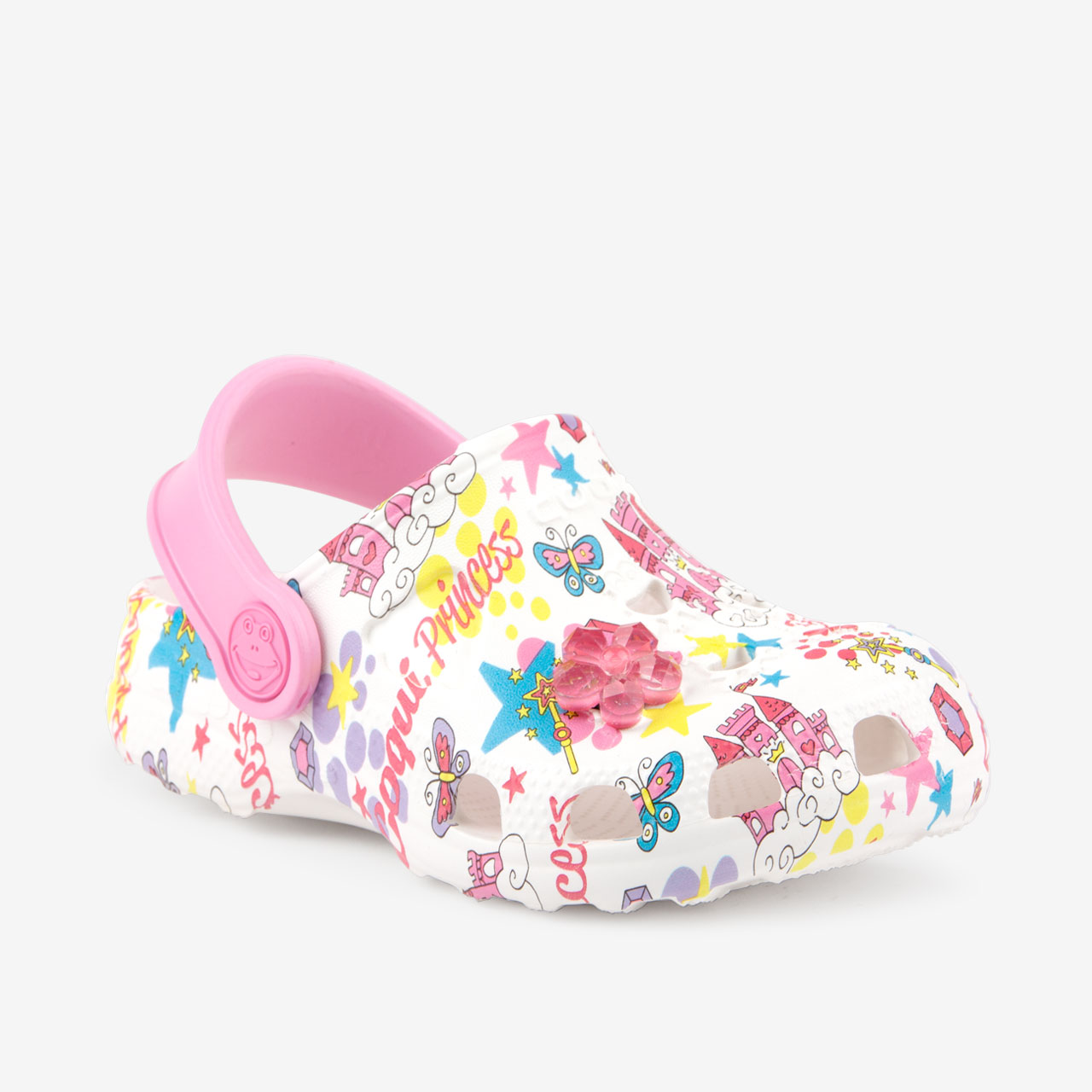 COQUI LITLLE FROG WHITE/DK PINK PRINCESS