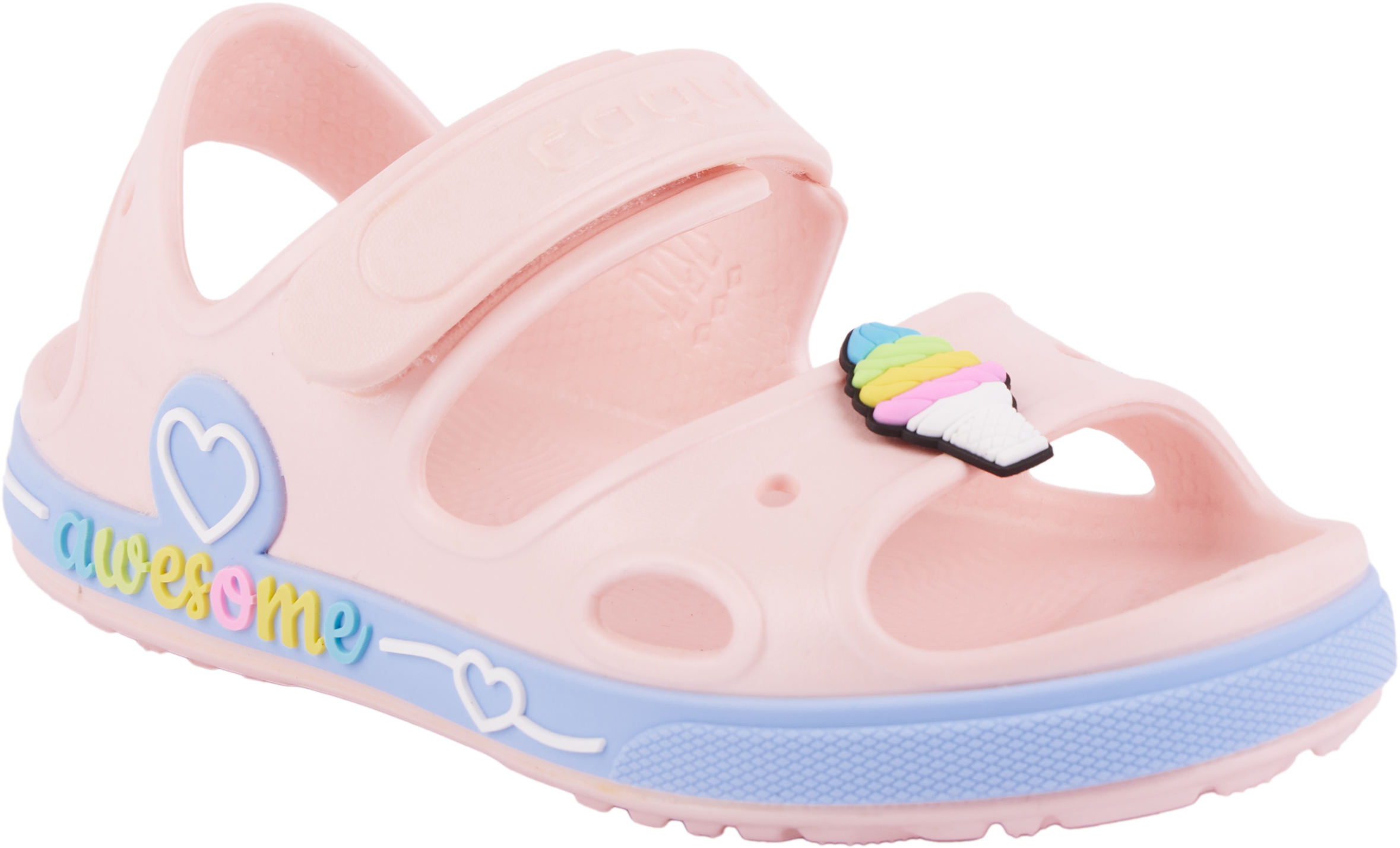 COQUI YOGI CANDY PINK/CANDY BLUE RAINBOW + AMULET