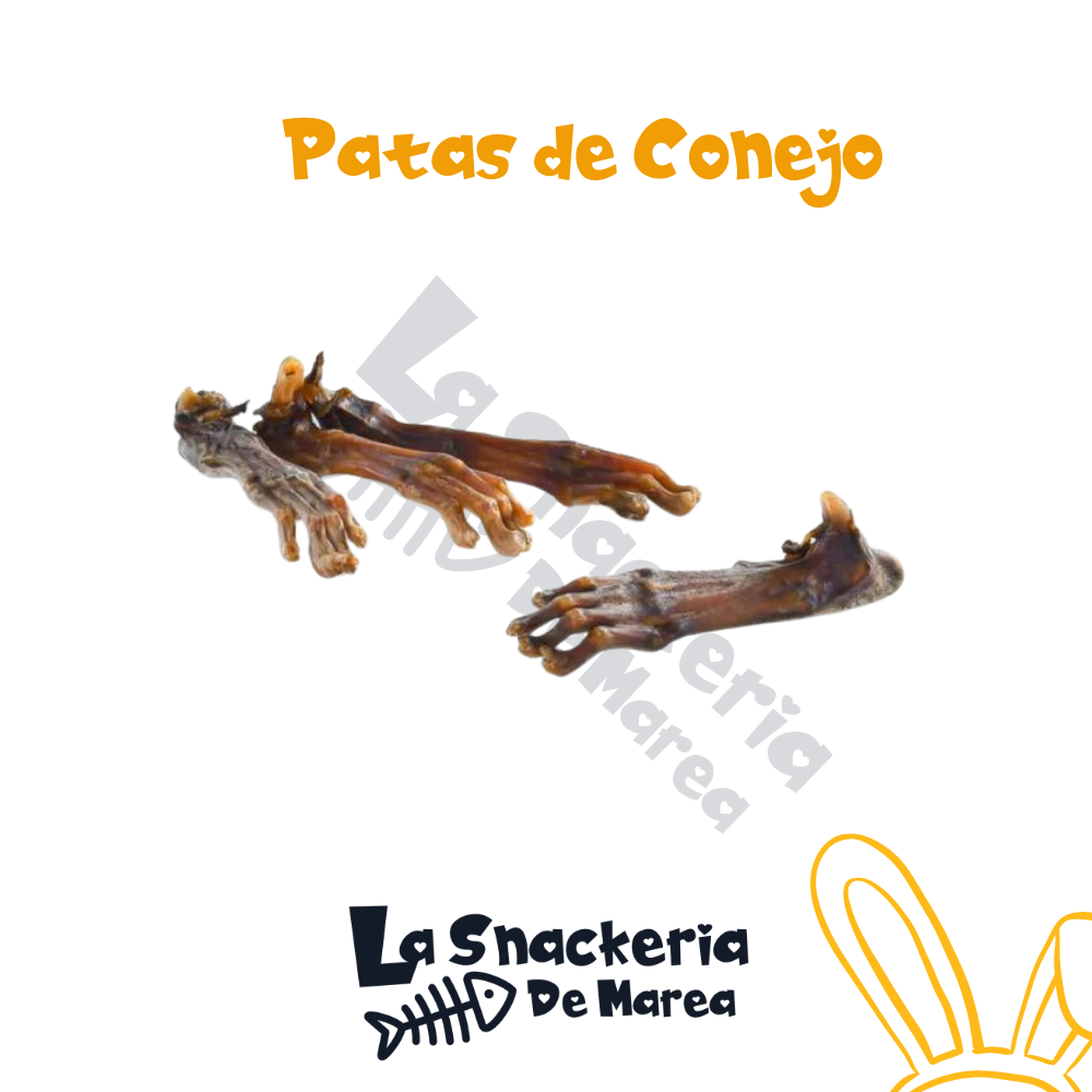 PATAS DE CONEJO (3 UNIDADES)